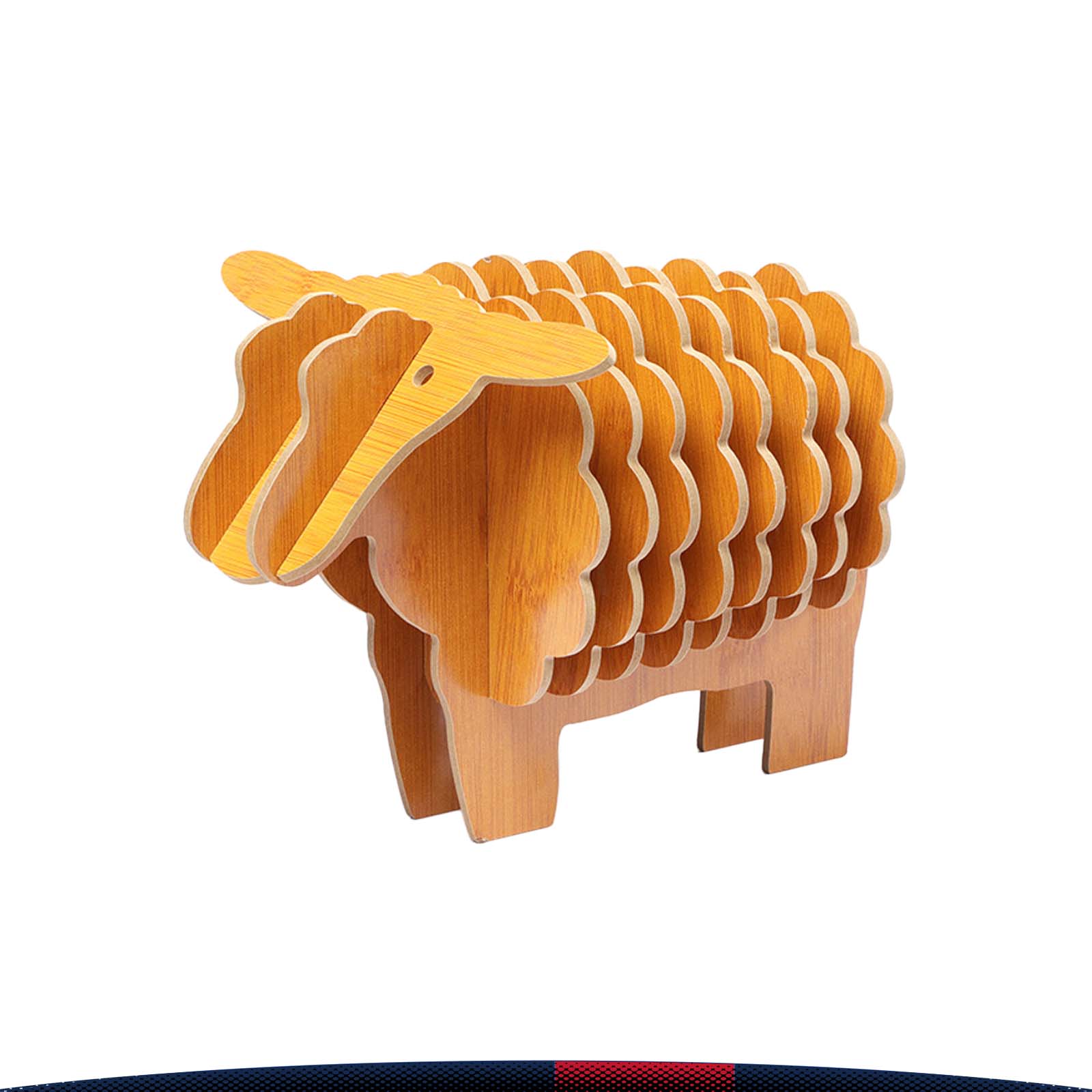 Sheep Cartoon Set Coaster 3