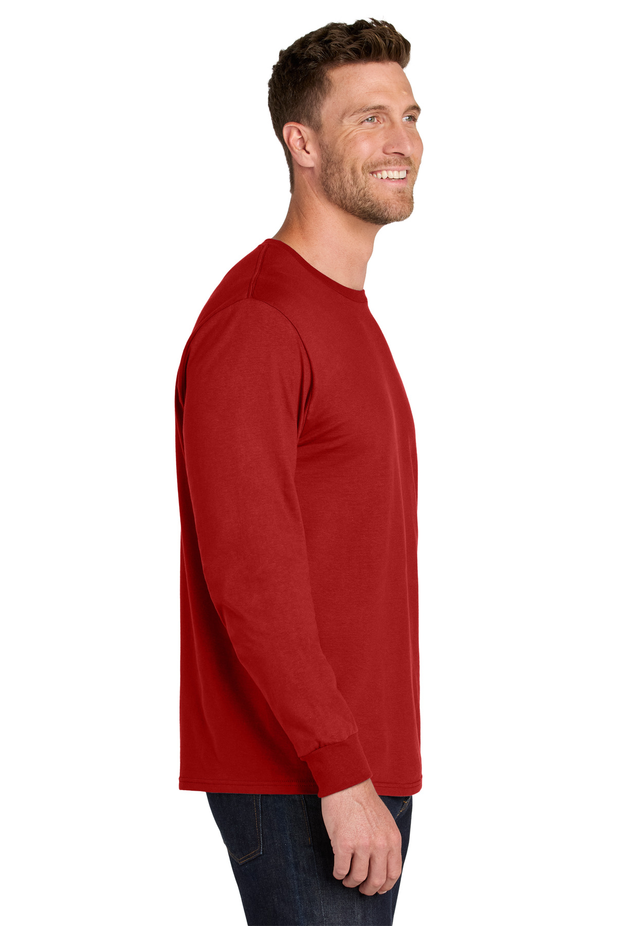 Jerzees Ultimate Unisex Ring Spun Long Sleeve T-Shirt IC46L 4