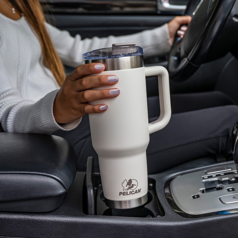 Pelican Porter™ 40 oz. Recycled Double Wall Stainless Steel Travel Tumbler 95