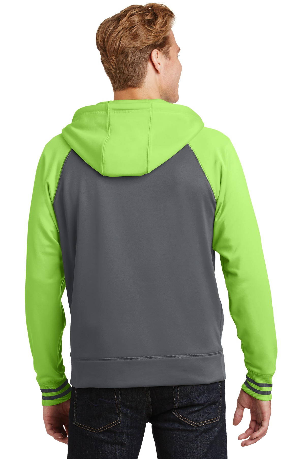 Sport-Tek Sport-Wick Varsity Fleece Full-Zip Hooded Jacket. ST236 31