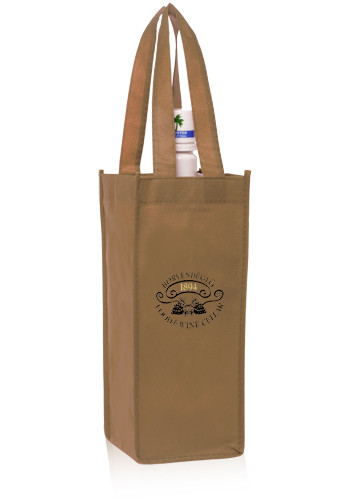 Non-Woven Vineyard One Bottle Wine Bags 5