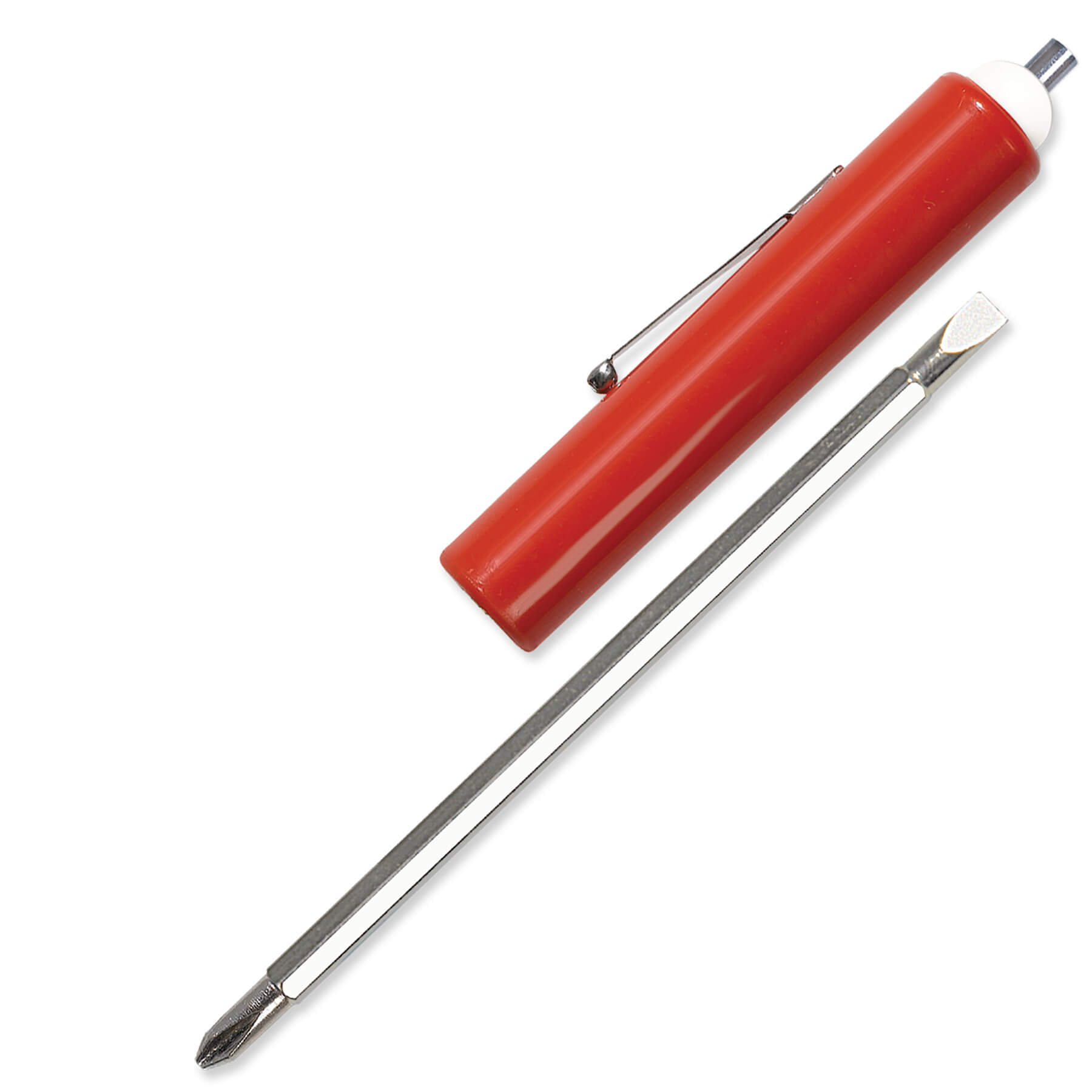 Jumbo Pocket Screwdriver Reversible Flat Blade + Magnet 26