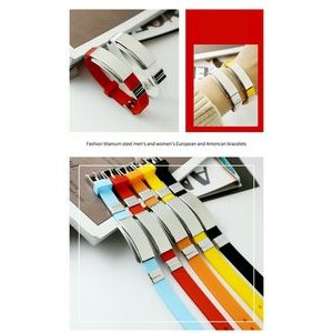 Adjustable Silicone Strap Bracelet 7