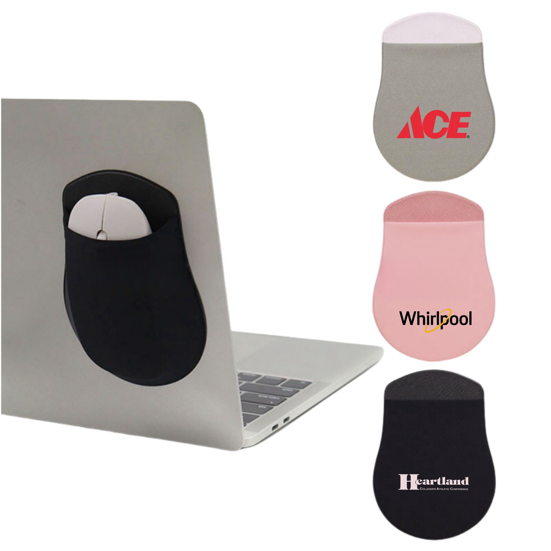 Adhesive Wireless Mouse Holder 2