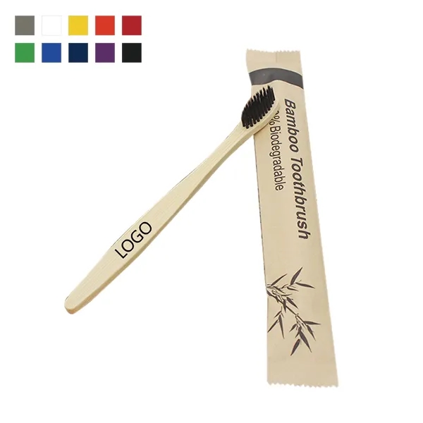 Promotional bamboo toothbrush 3