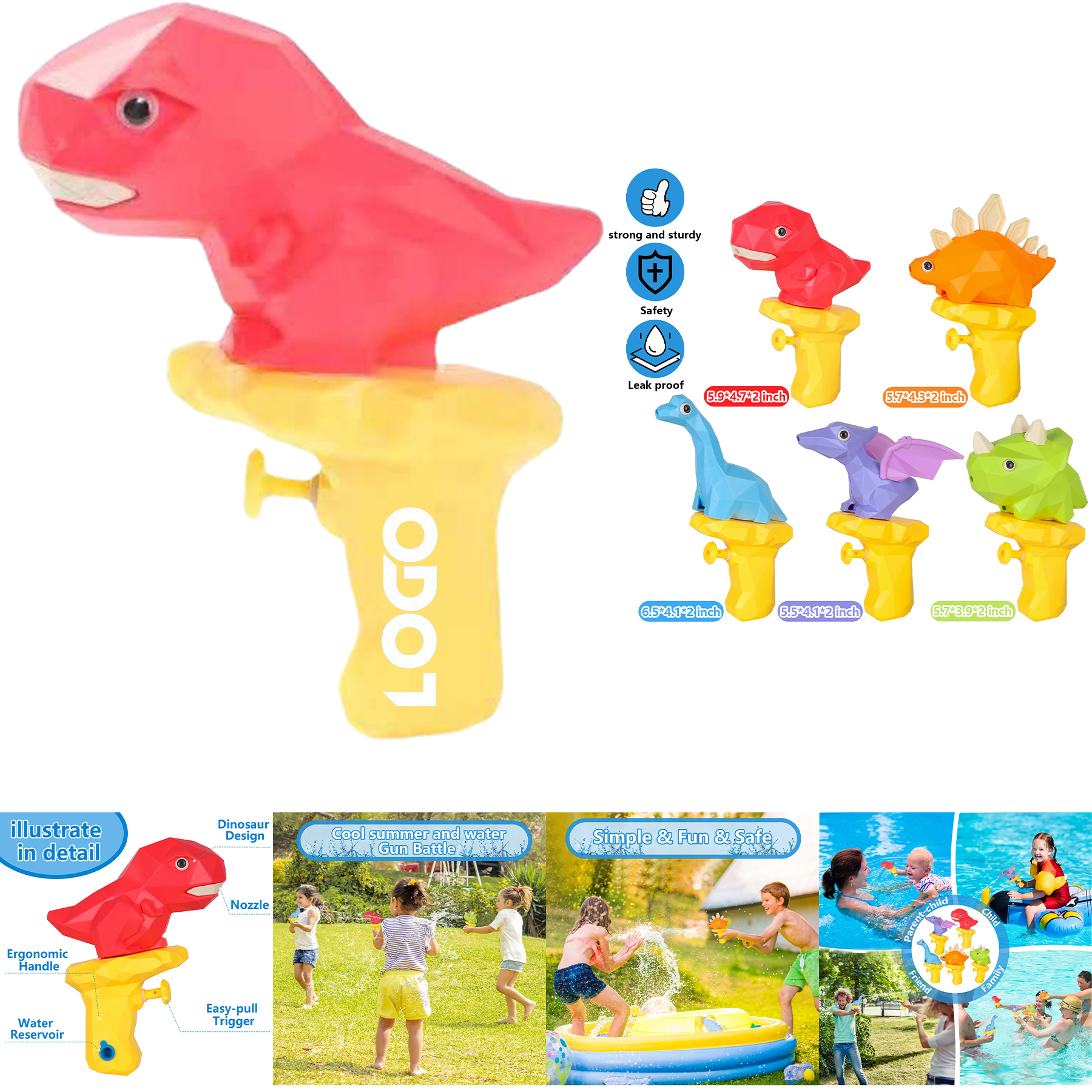 Water Squirt Guns for Kids 2