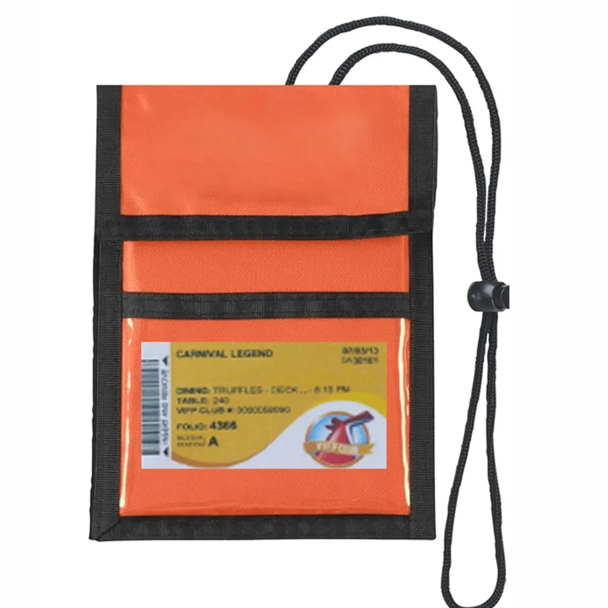 Polyester Lanyard Protector Exhibition Passport Card Holder 11