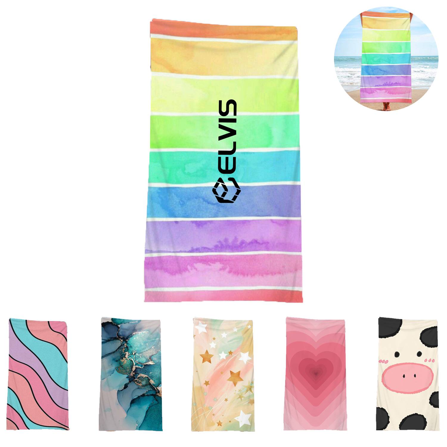 Beach Swimming Quick Drying Bath Towel 2