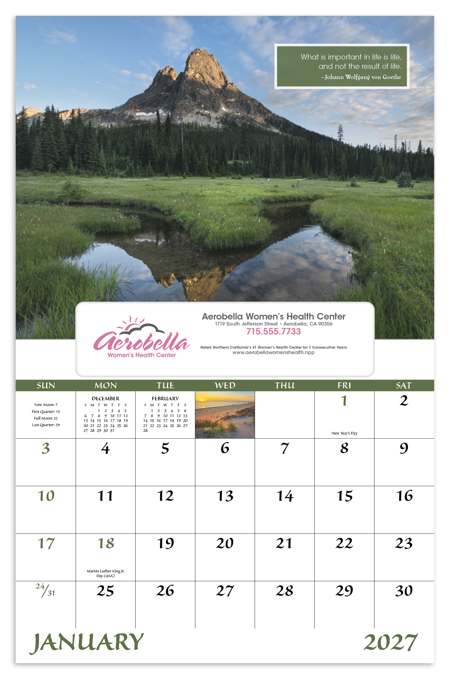 Good Value™ Inspirations for Life - Window Calendar 58