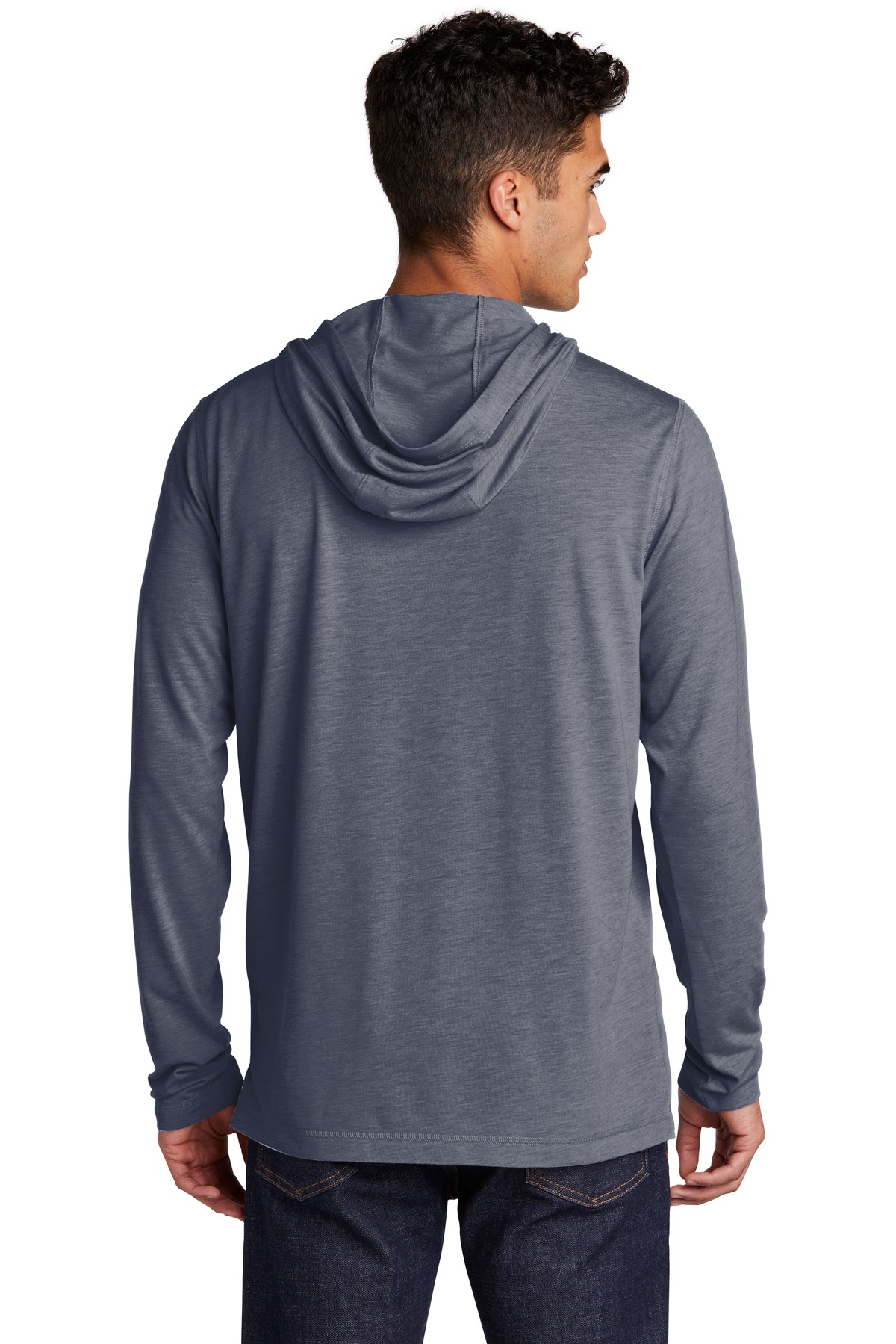 Sport-Tek PosiCharge Tri-Blend Wicking Long Sleeve Hoodie ST406, custom hoodie or sweatshirt with logo imprint 24