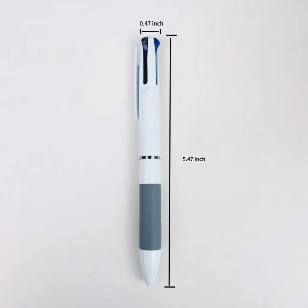 Three-color press ballpoint pen 5