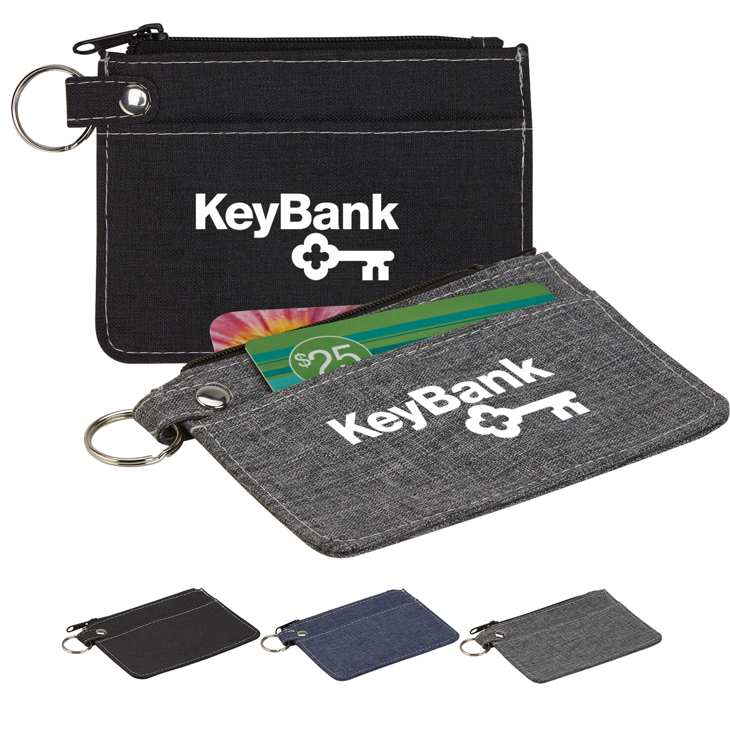 Heathered Card Wallet