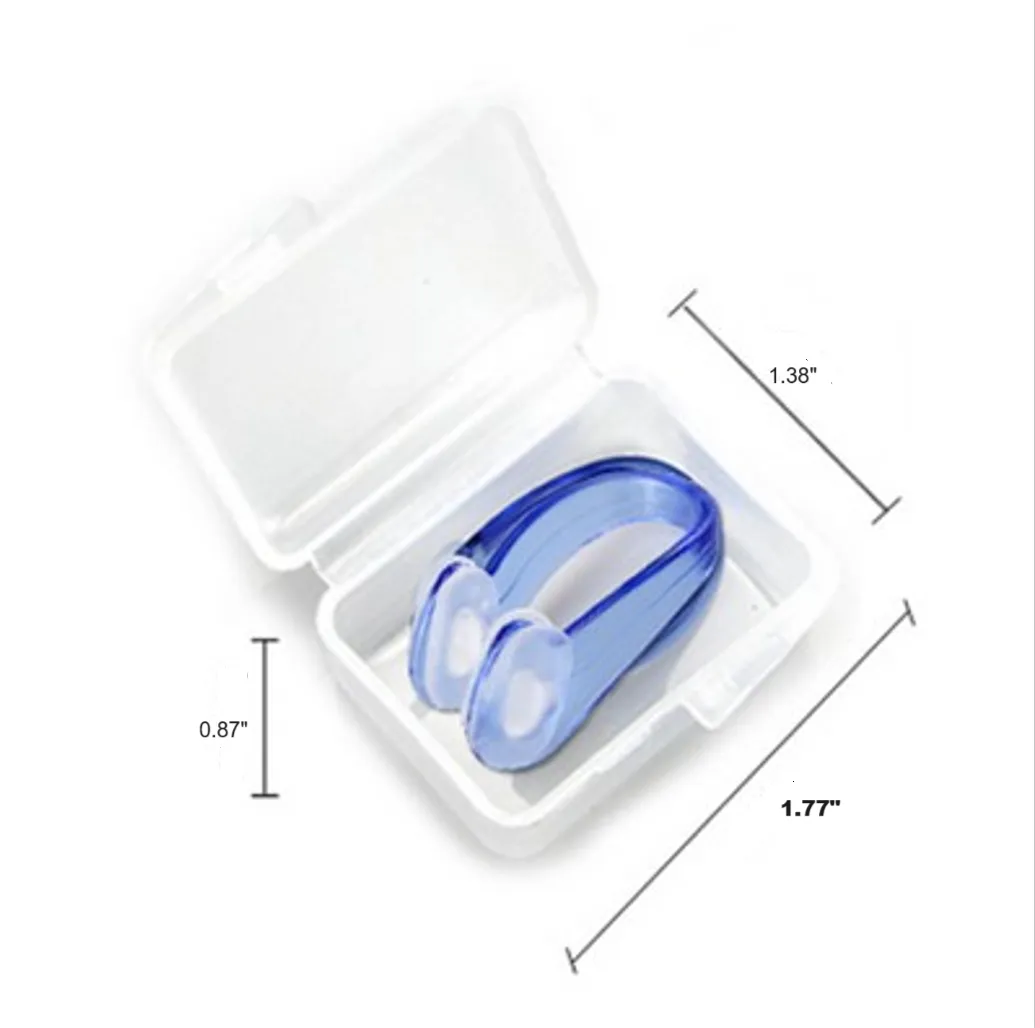Custom logo silicone Swimming nose clip 4