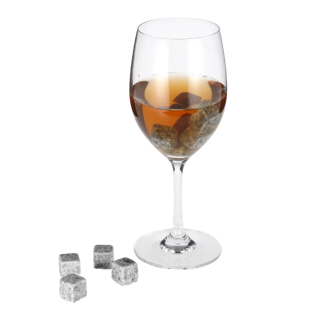 Recyclable Chilling Rocks Ice Wine Stones Frozen Set 7