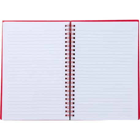 5.5" x 8.5" Spiral Notebook with Clear Pocket 23
