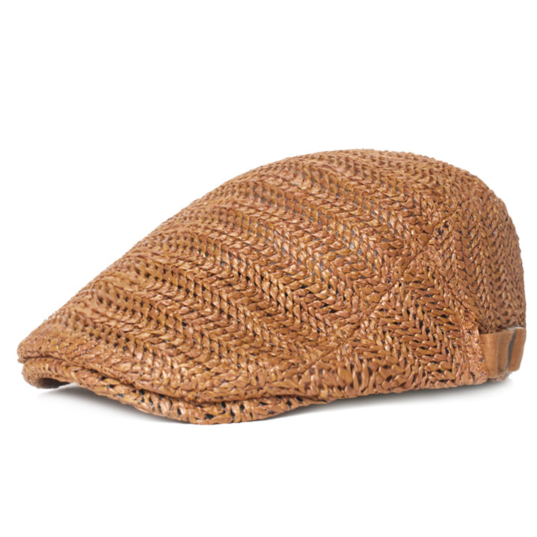 Men Flat Cap Breathable Summer Newsboy Hat 4