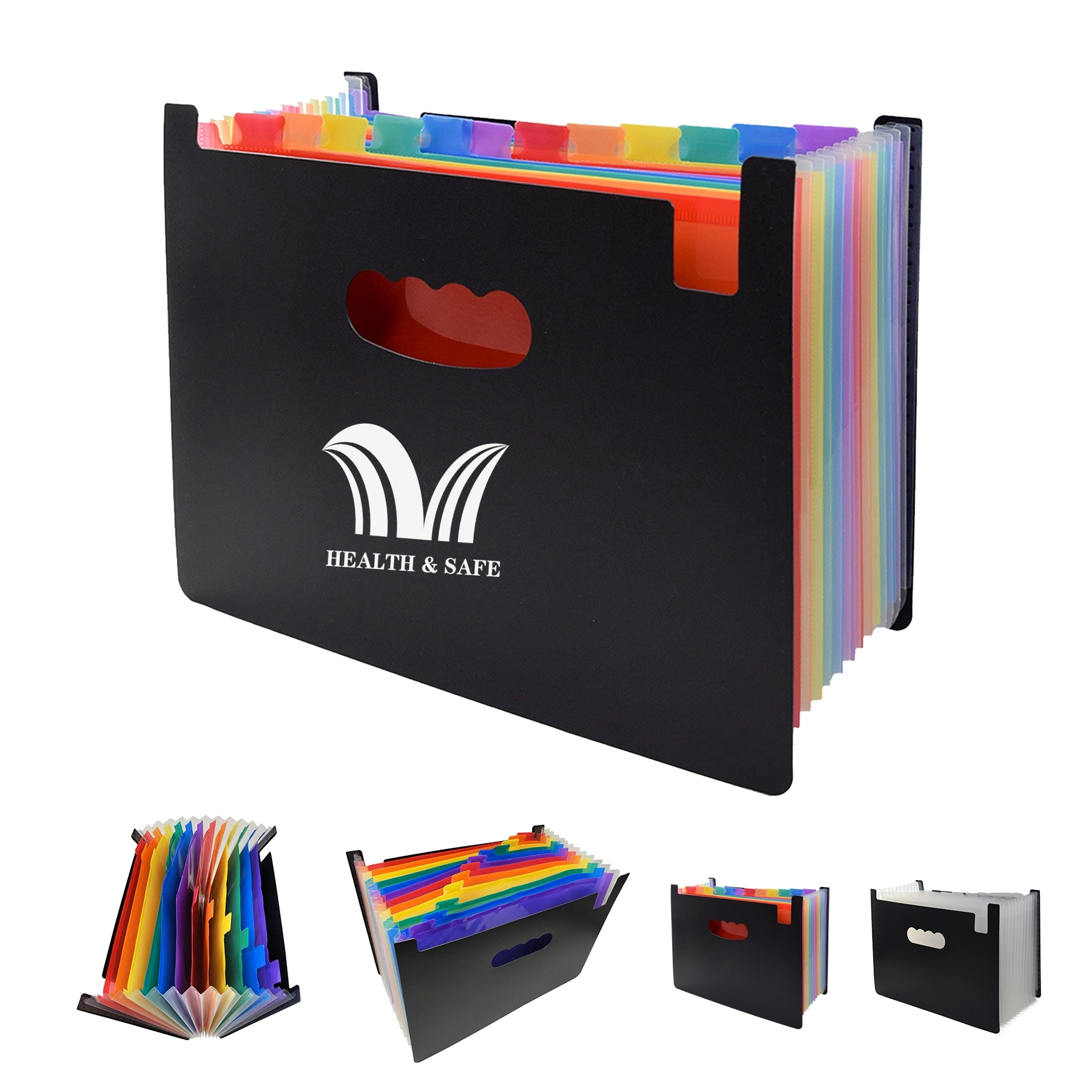 Expanding Accordion File Folder 13 Pockets 1