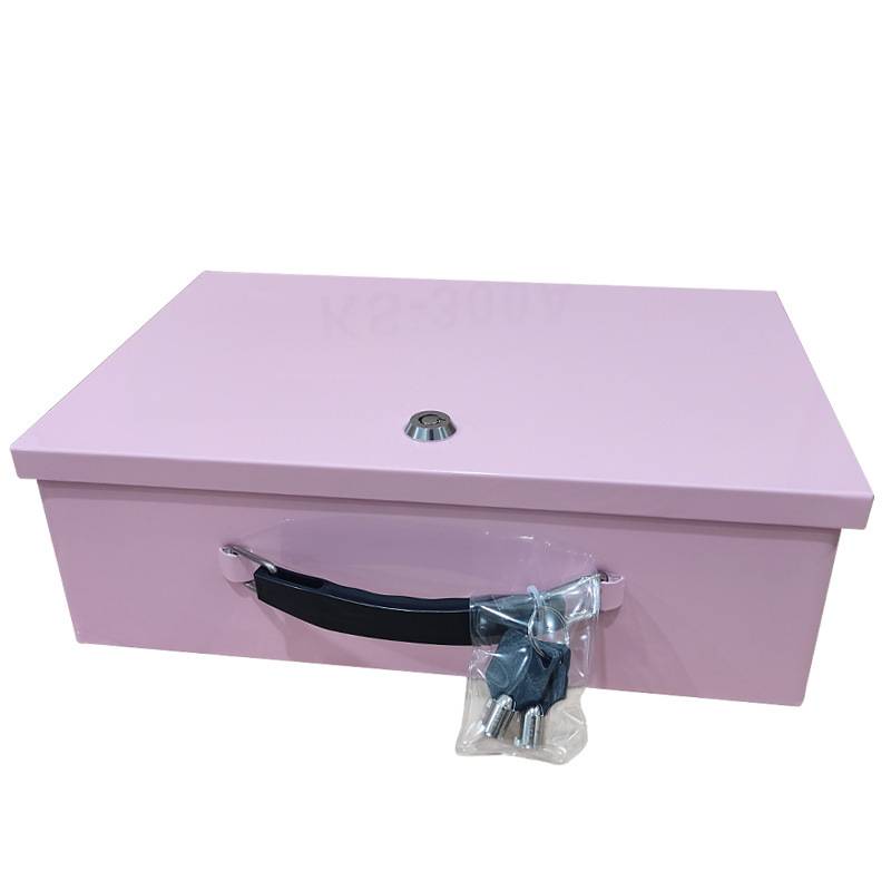 Portable Fireproof Iron Box Safe With Lock 4
