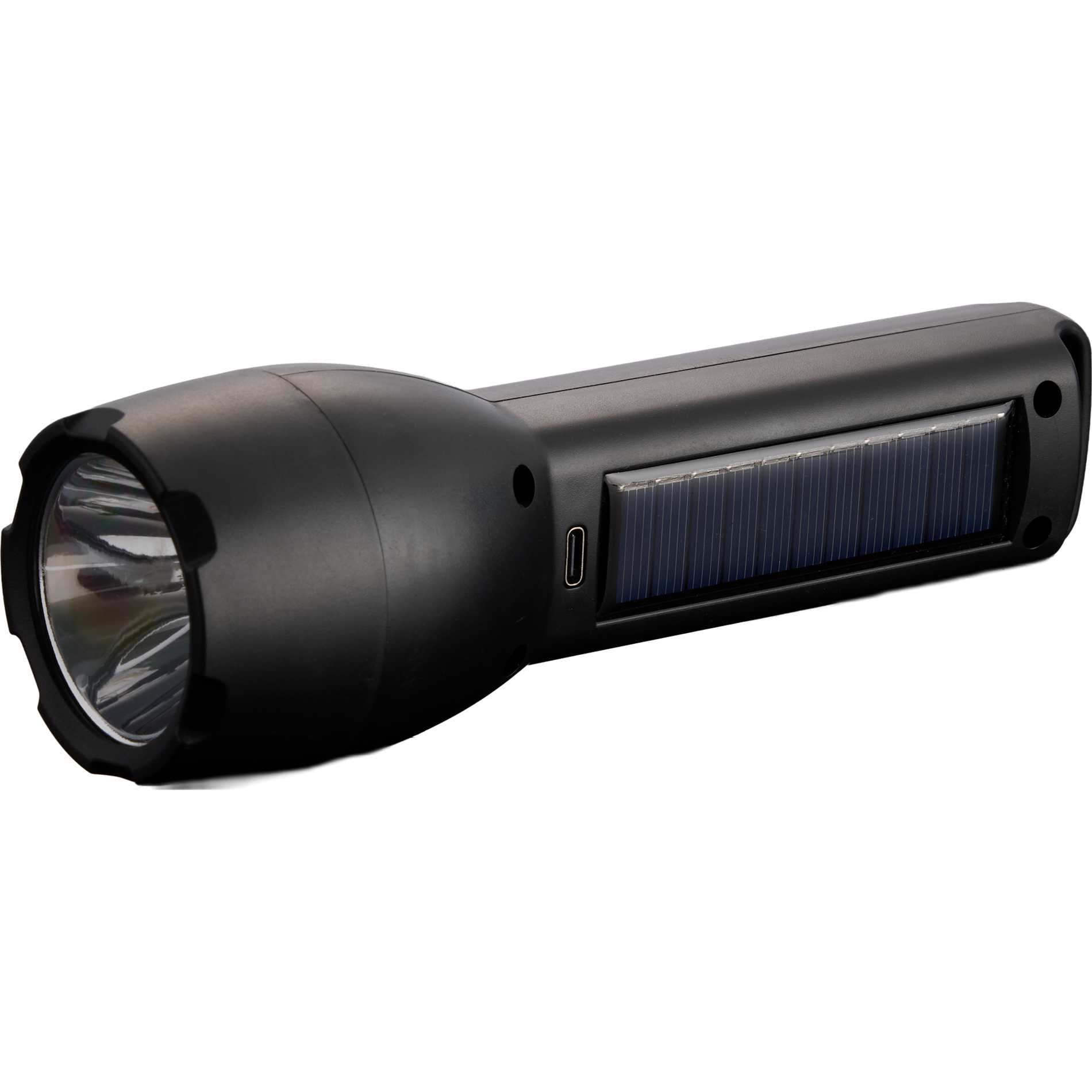 Solar Powered Rechargeable COB Flashlight 68