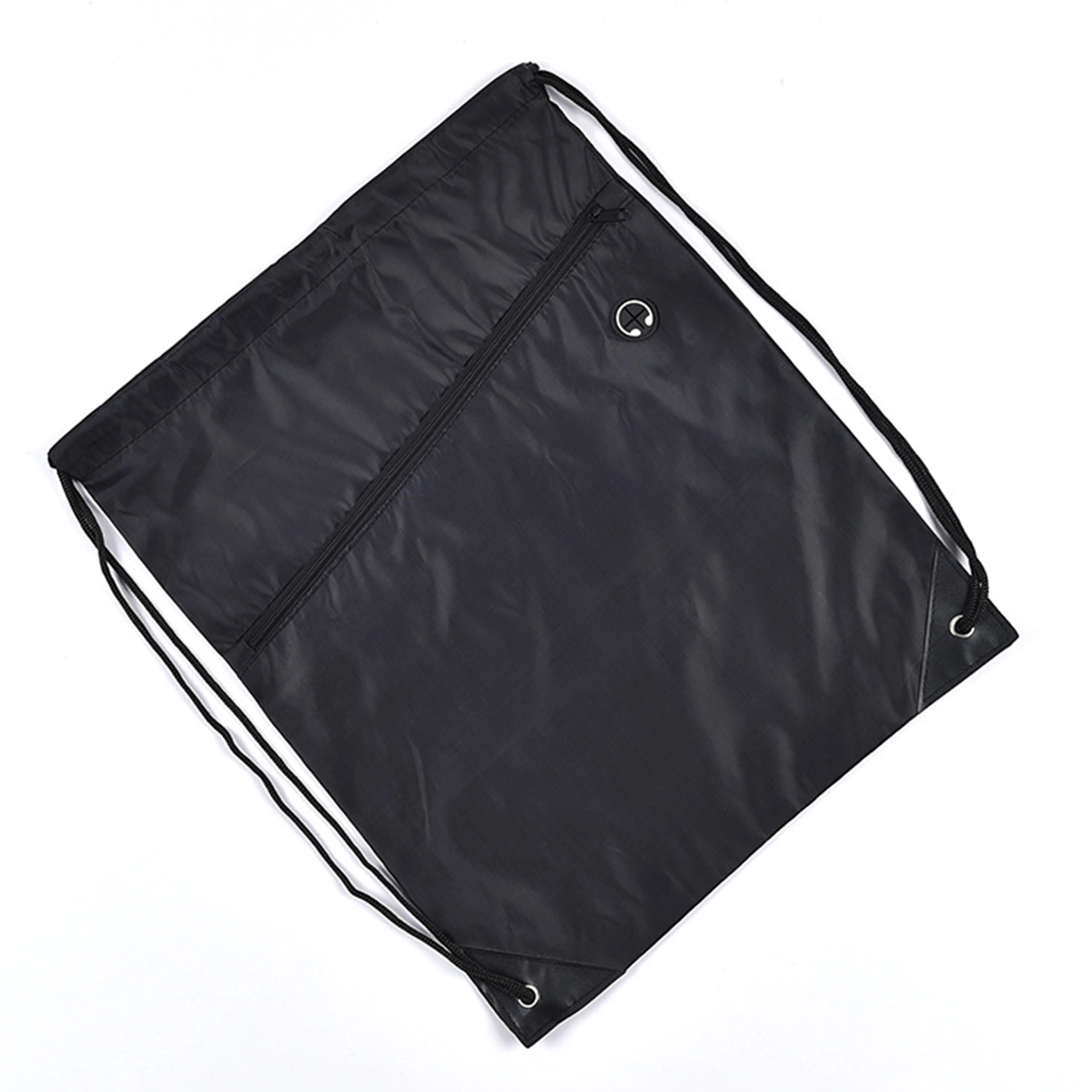 Drawstring Backpack Bag with Zipper 5