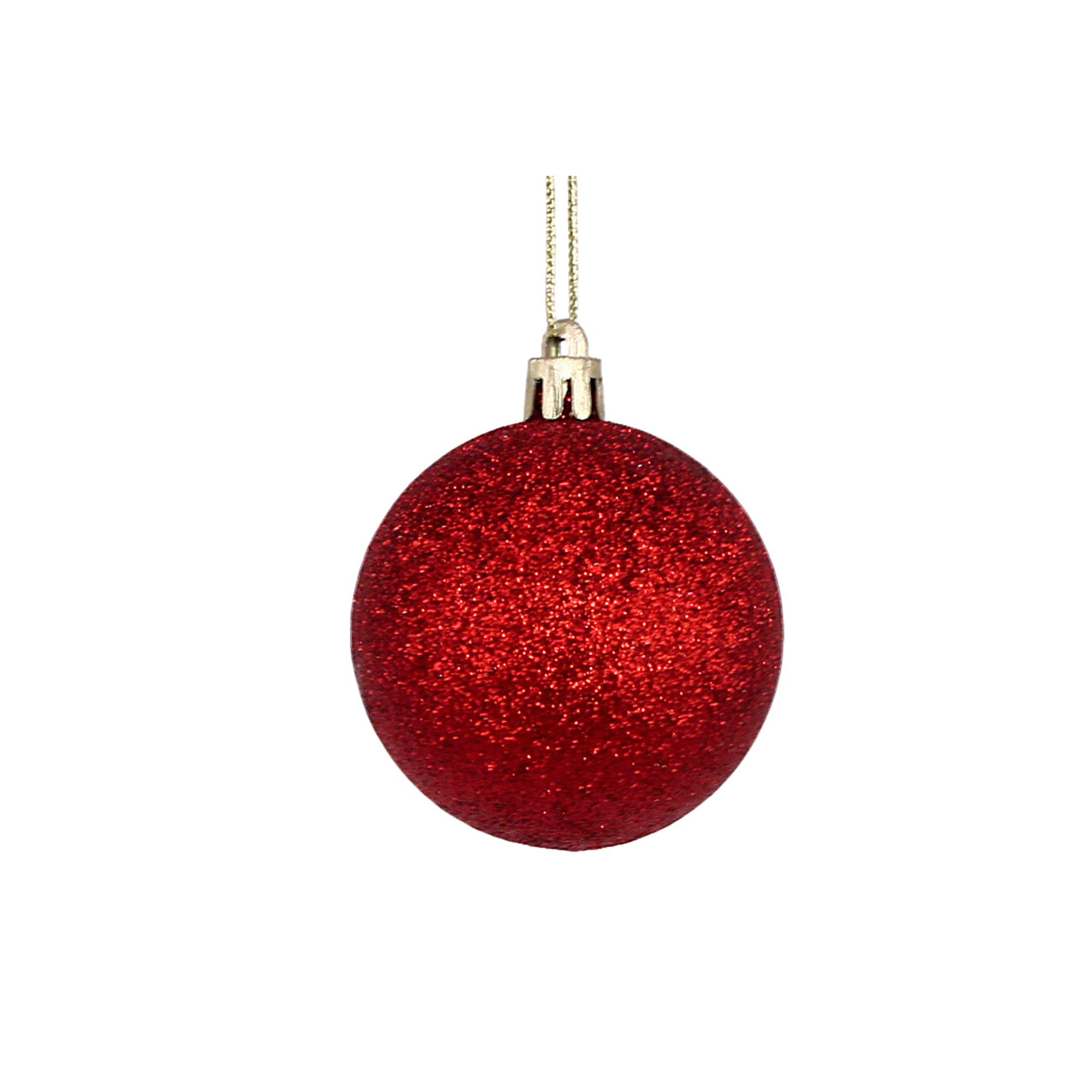 Plastic Ornament Ball With Aluminum Plate 3.2" Diameter 20