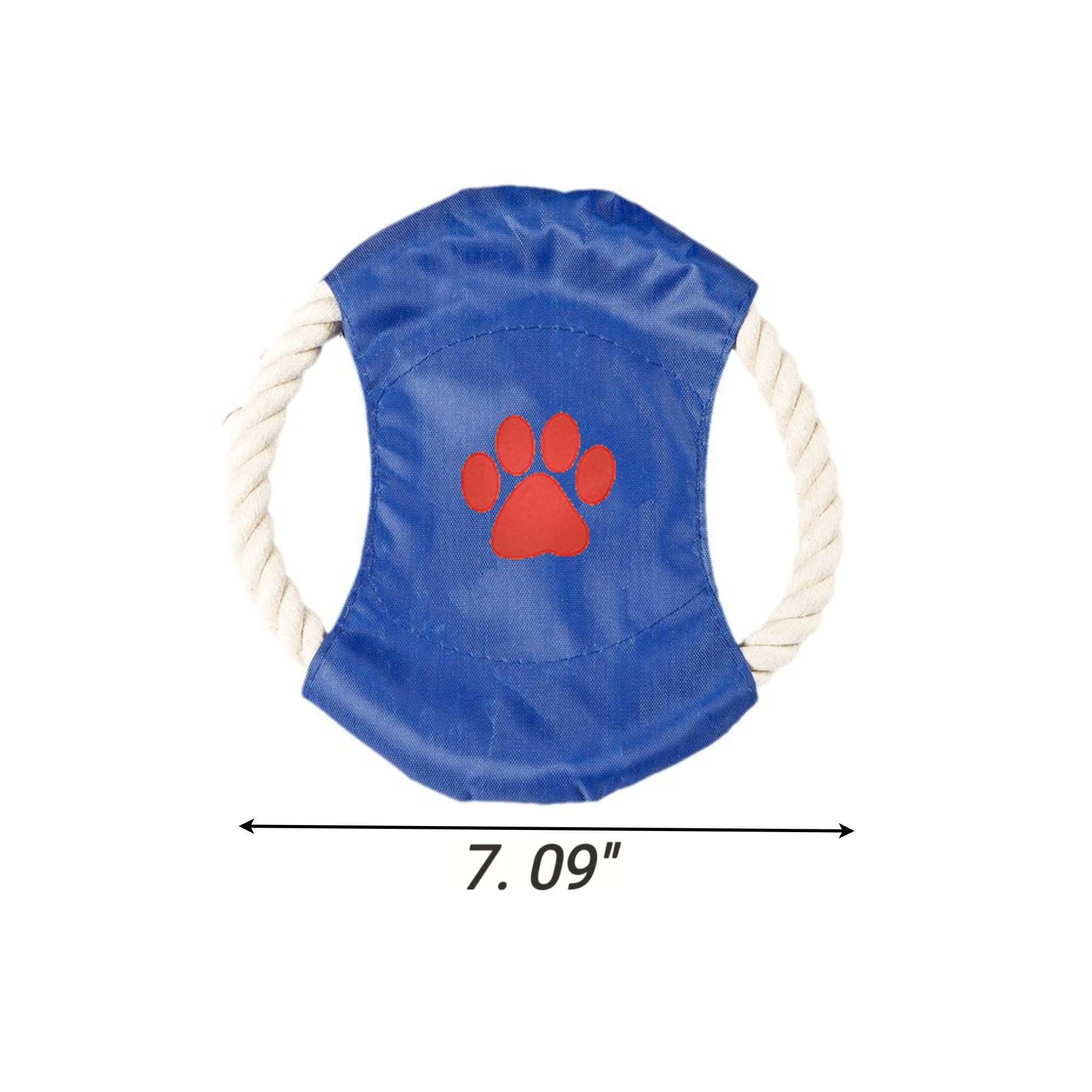Dog Toy Cotton Rope Flying Disc 2
