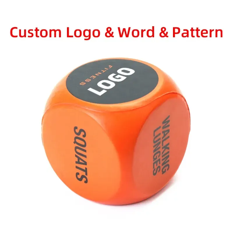 Stress Relief Cube Foam Dice 5