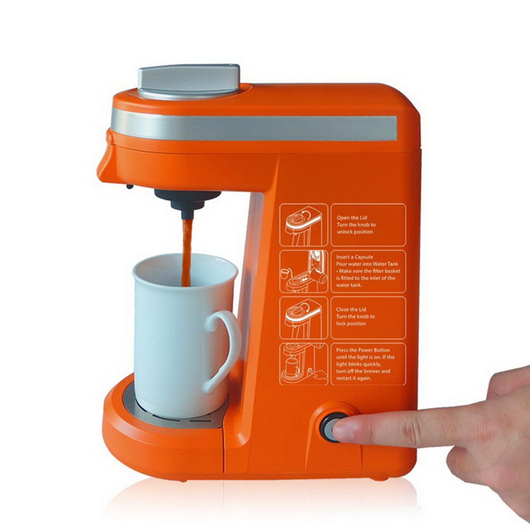 Hot Coffee Making Machine 2