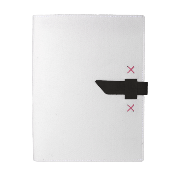 Hubbard Dye-Sublimated Felt Padfolio 119