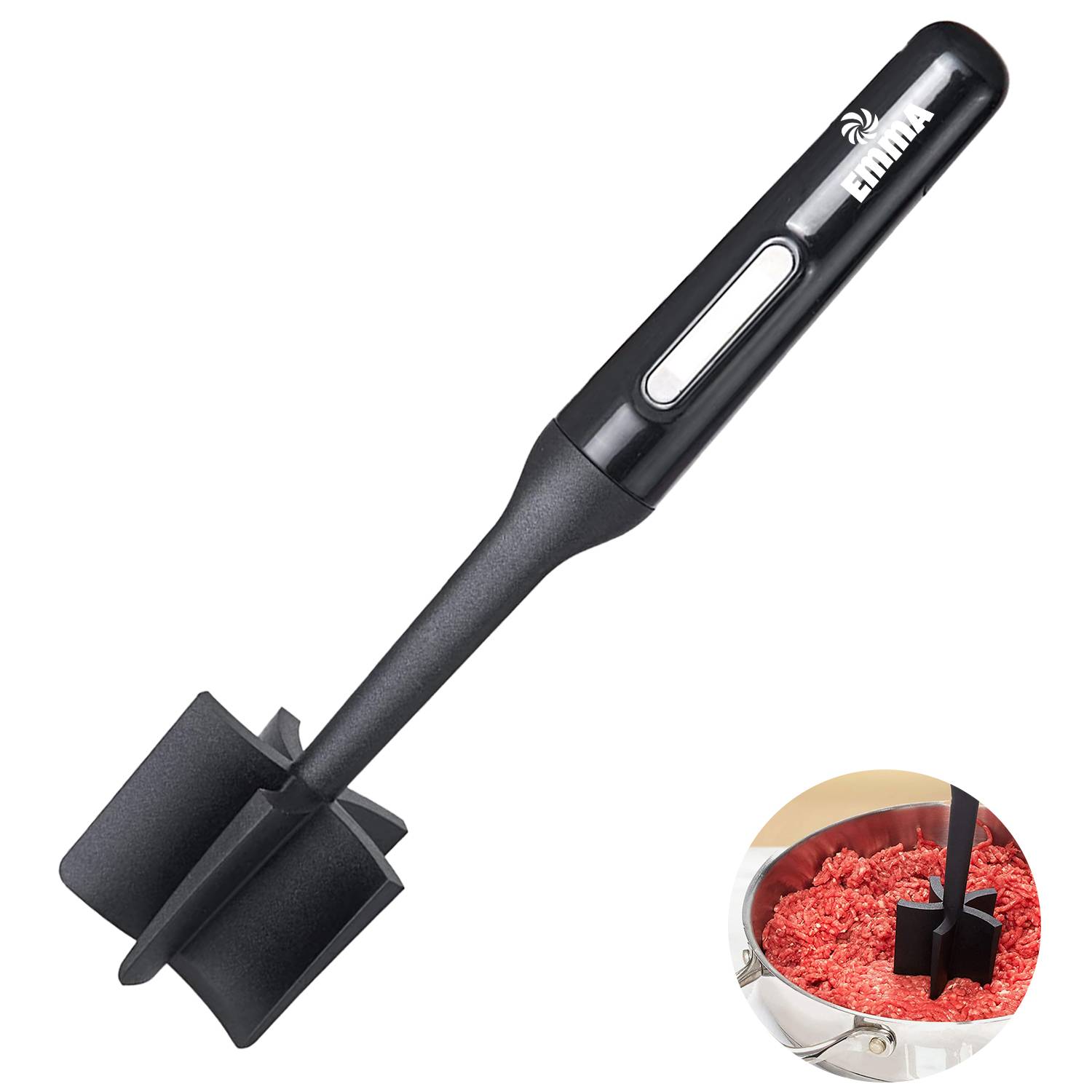 Heat Resistant Nylon Meat and Potato Masher Chopper 2