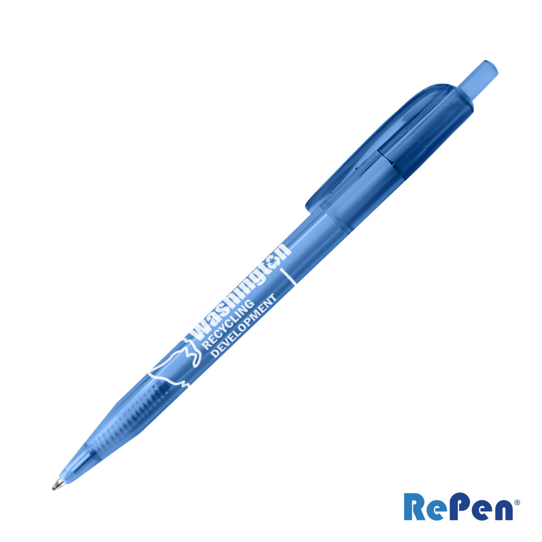 RePen® Translucent Clicker rPET Pen 6