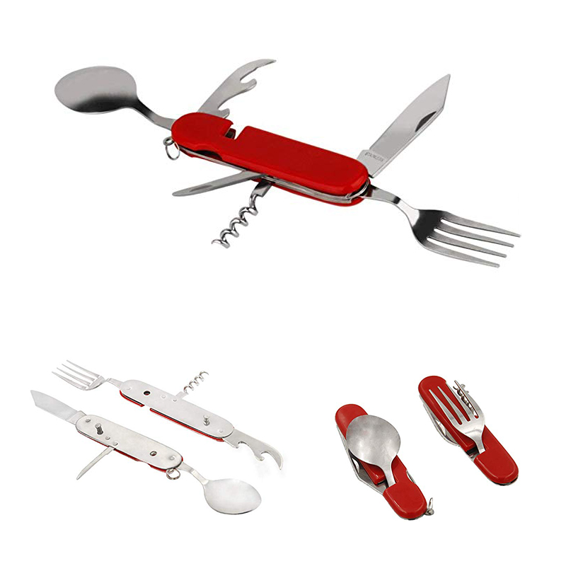 6-in-1 Multifunctional Folding Cutlery Set 2