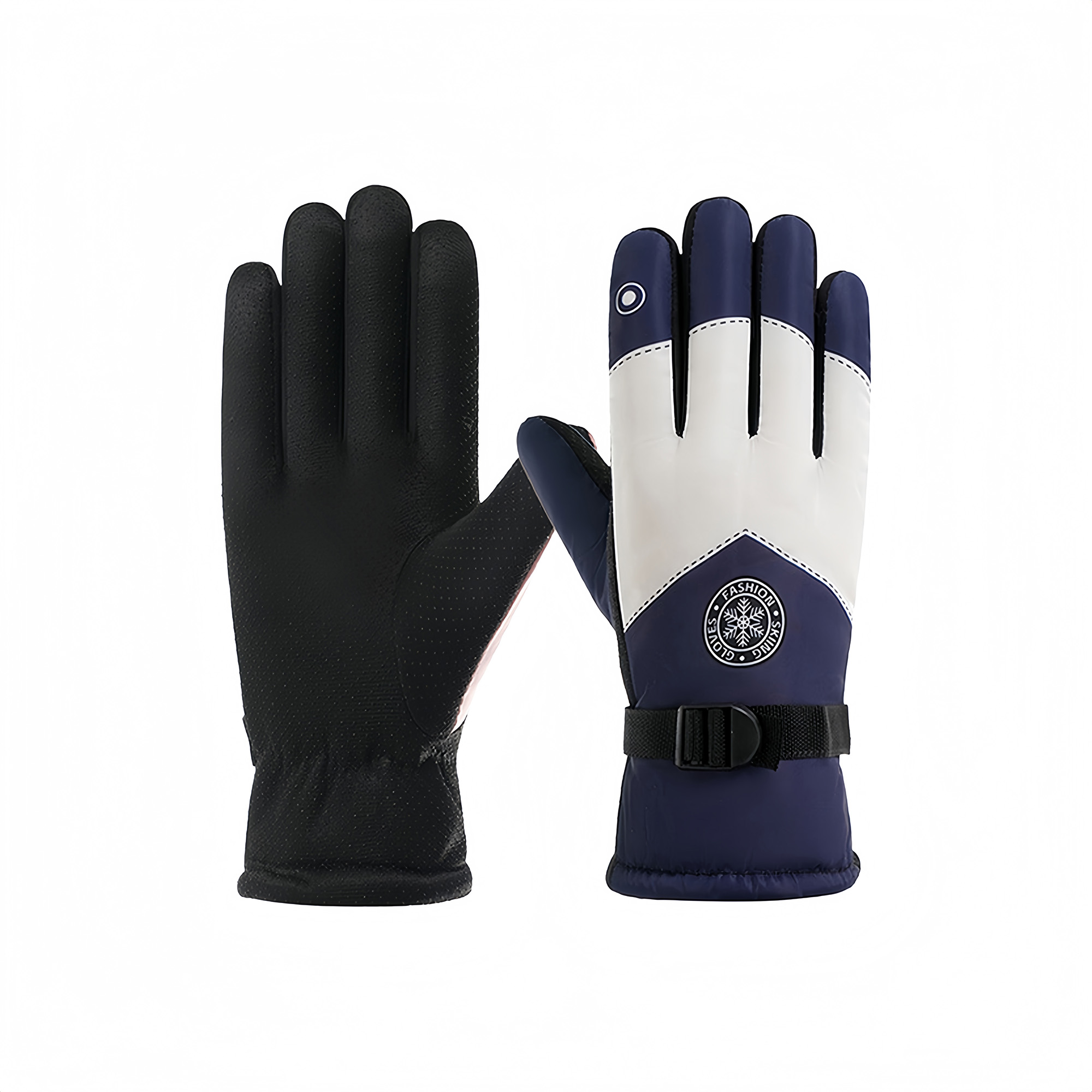 Winter Skiing Riding Touchscreen Outdoor Fleece Gloves 2