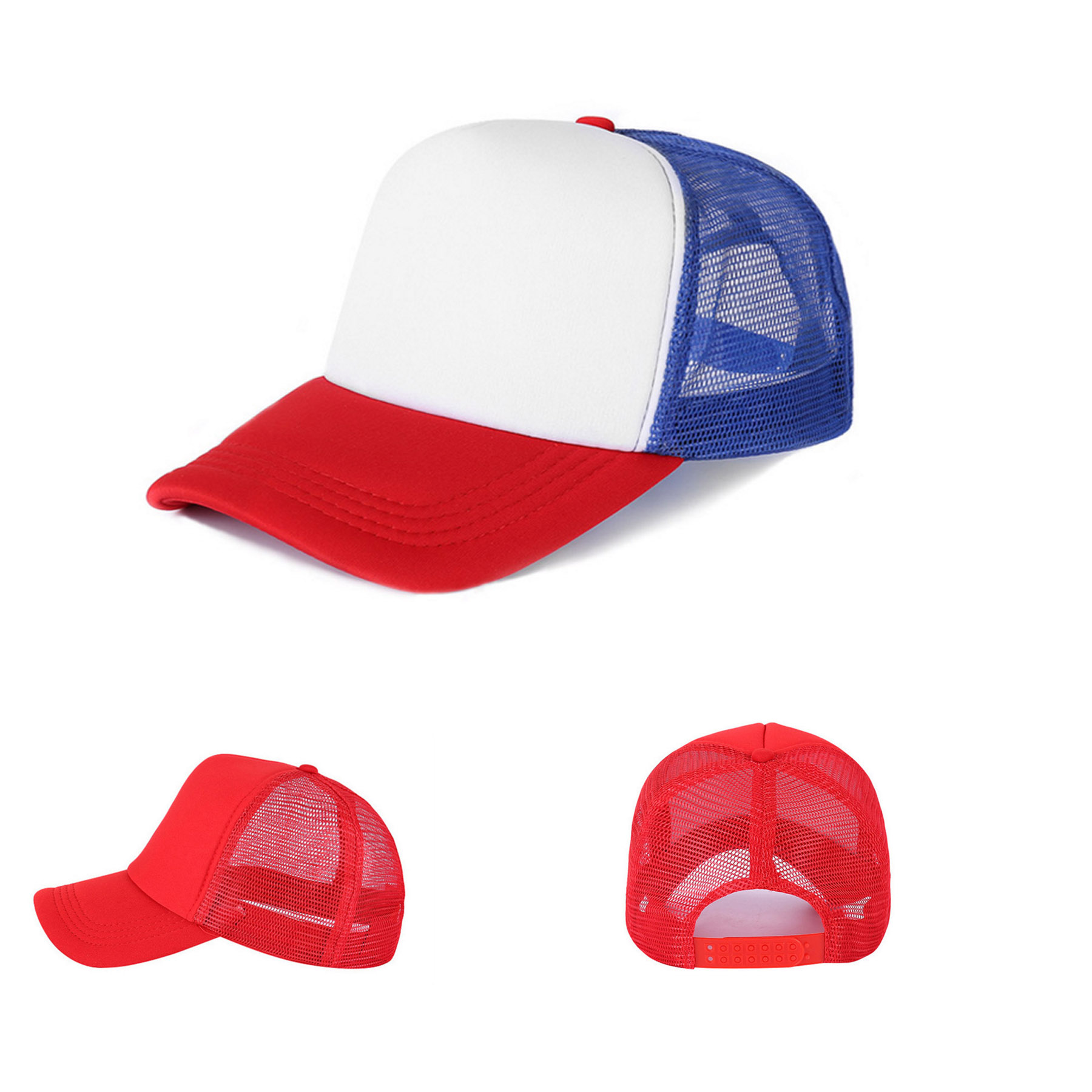 5 Panel Mesh Back Baseball Cap 1