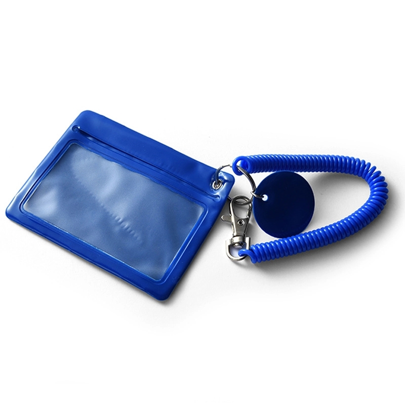 Vinyl Wrist Coil ID Card Holder 5