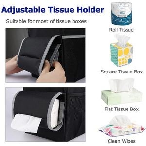 Car Waste Bin with Lid and Storage 5