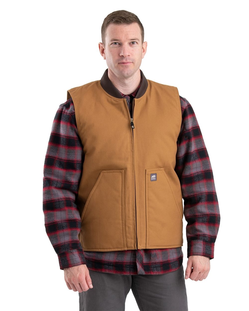 Men's Workman's Duck Vest - V812 4