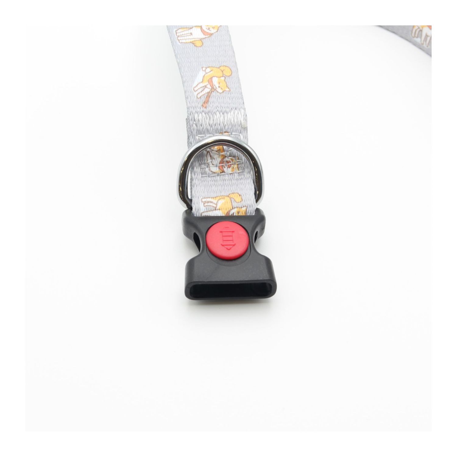 5/8"W x 12"L Adjustable Pet Collar w/ Buckle Release Sublimation 7