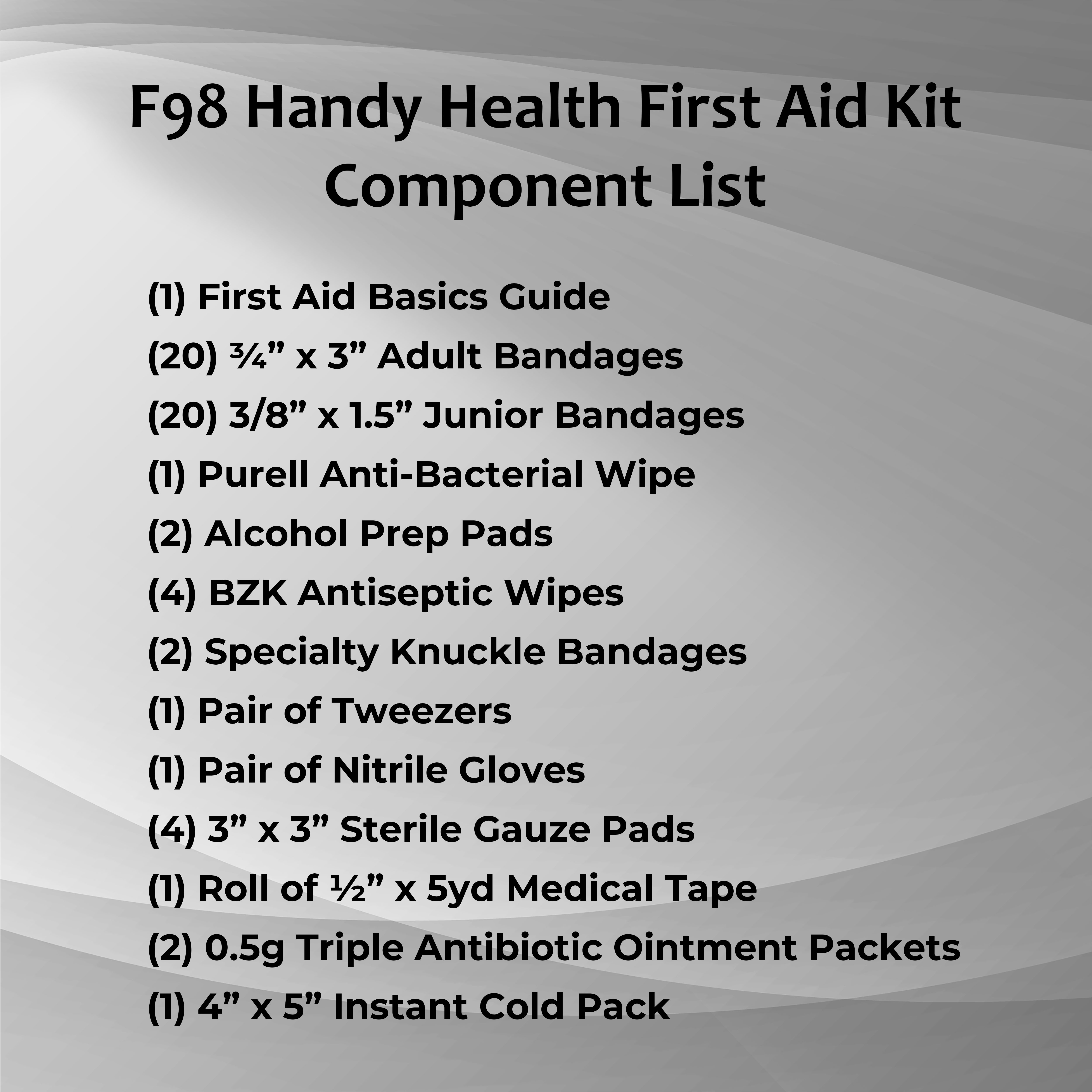 Handy Health First Aid Kit 4