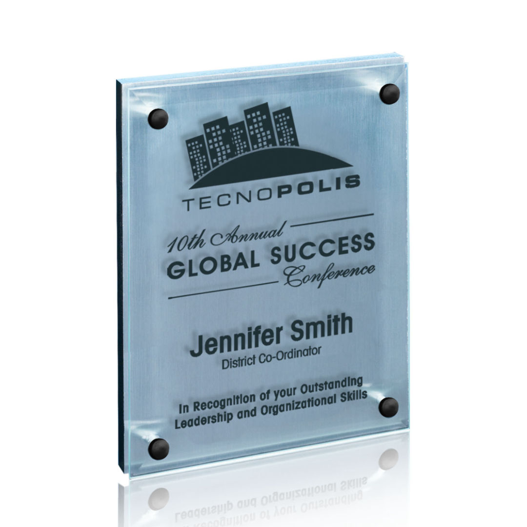Kingston Plaque - Metallic Silver 22