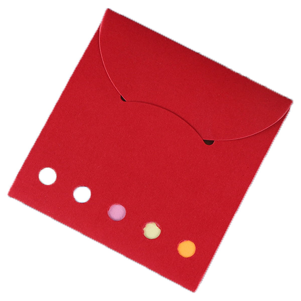 Square Sticky Note Wallet Color Memo Pad 6