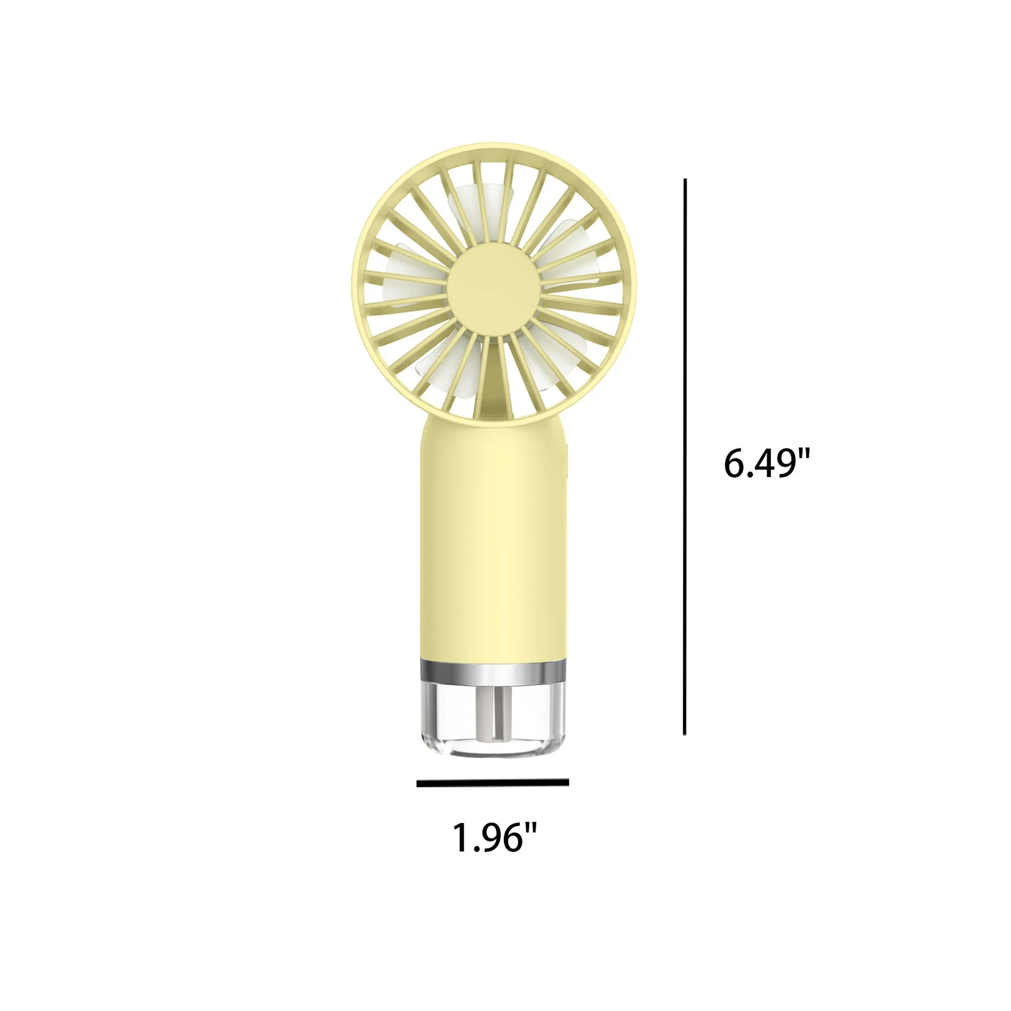 Hand Held USB Rechargeable Fan 6