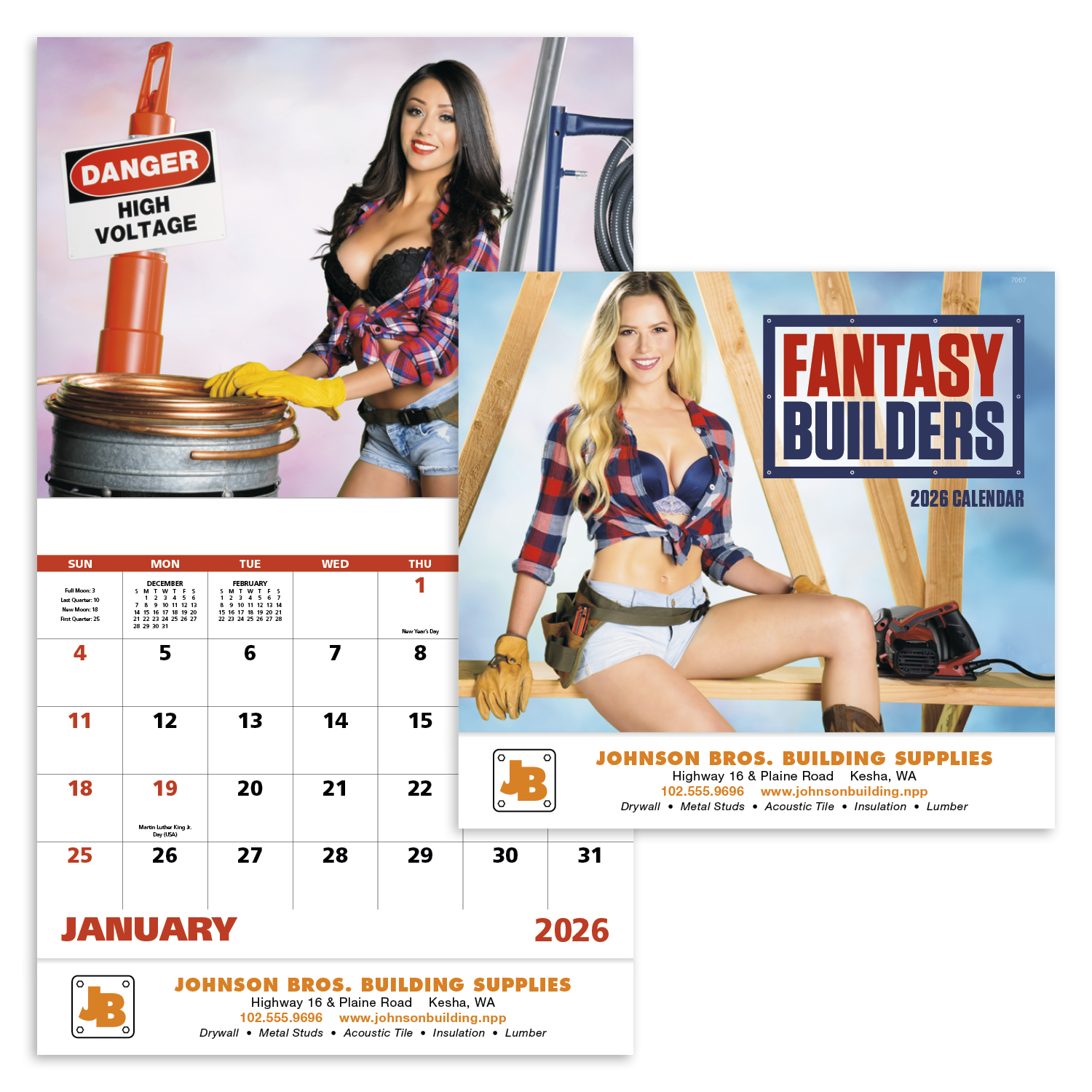 Good Value™ Fantasy Builders - Stapled Calendar 66