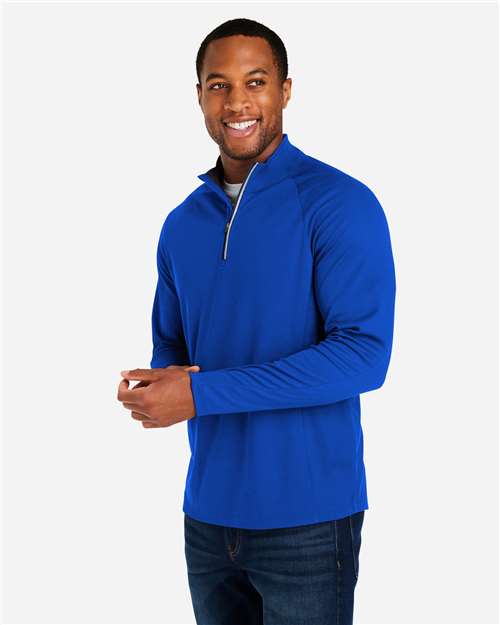 Men's Origin Performance Pique Quarter-Zip Pullover - CE418 61