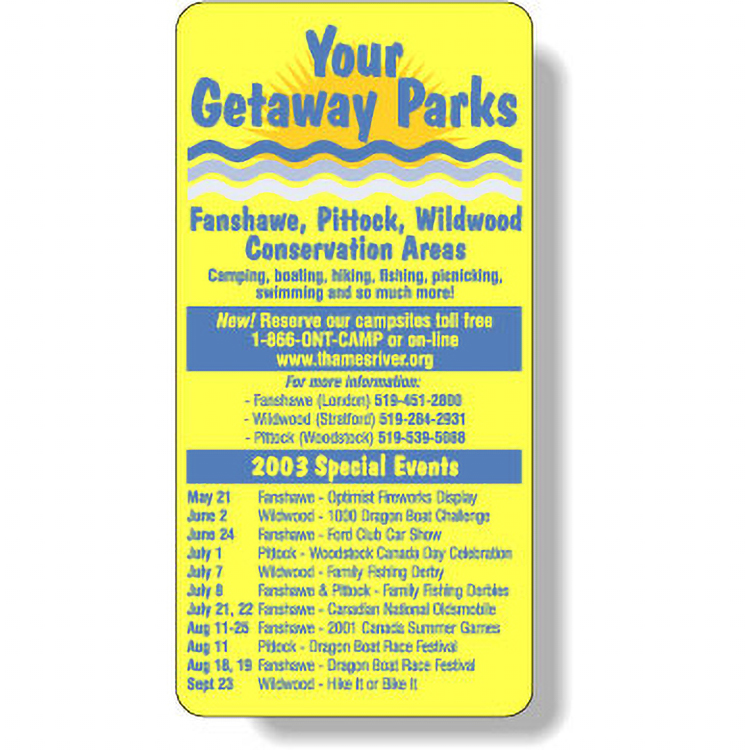 Fluorescent Chartreuse Paper Roll Label Stock Rectangle (2"x4")