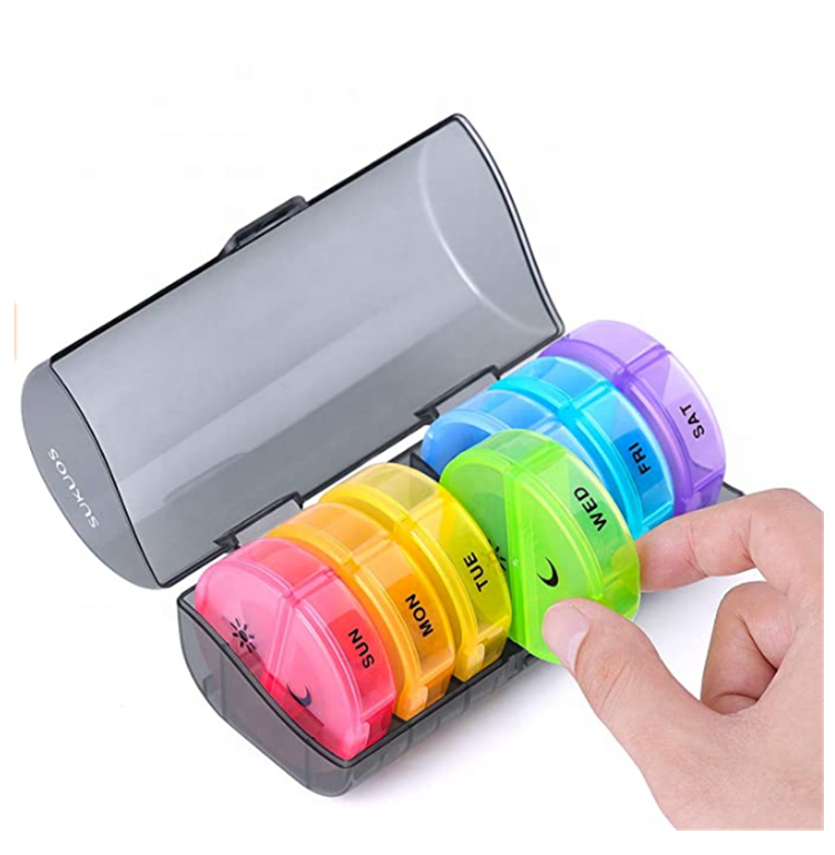 Weekly AM/PM Pill Box 4