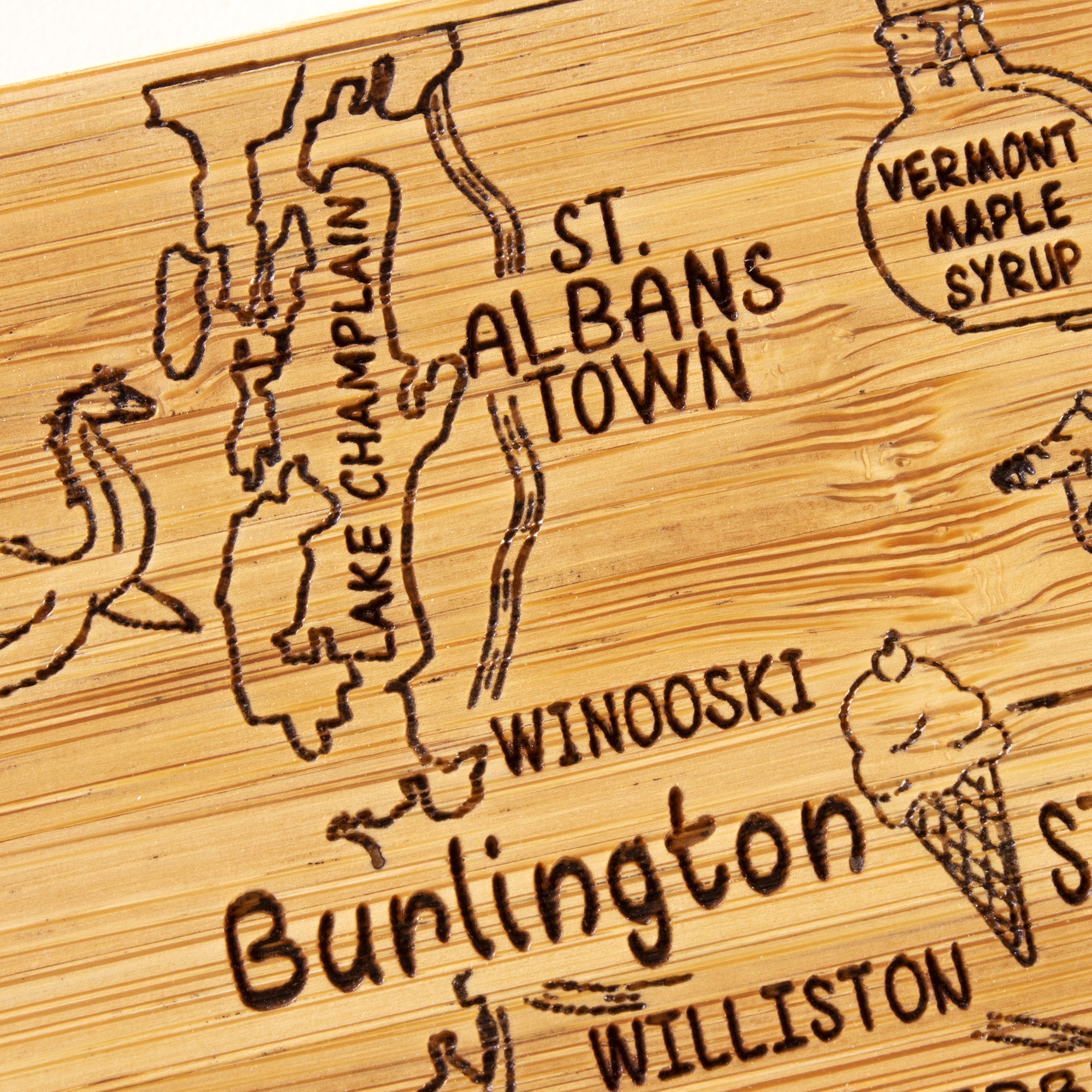 Vermont Puzzle Coaster Set 3