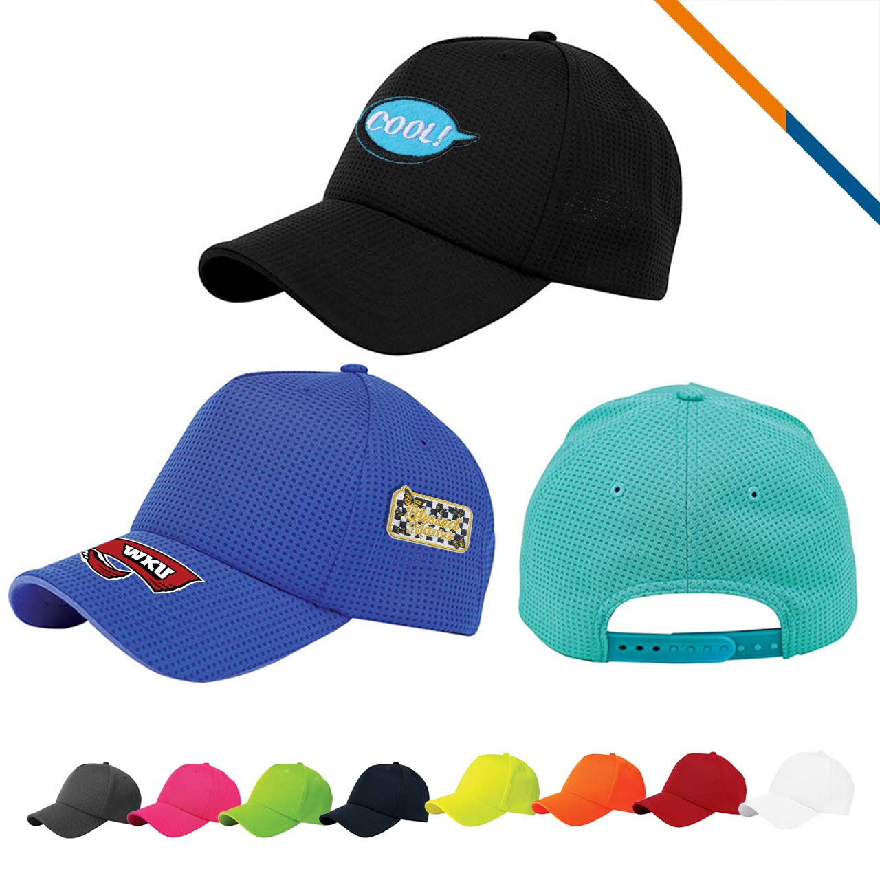 MicVibe Deluxe Mesh Performance Cap 10