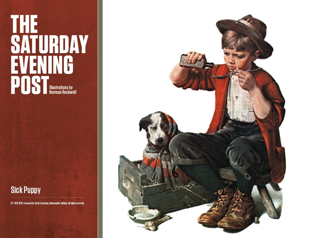 Good Value™ The Saturday Evening Post - Window Calendar 36