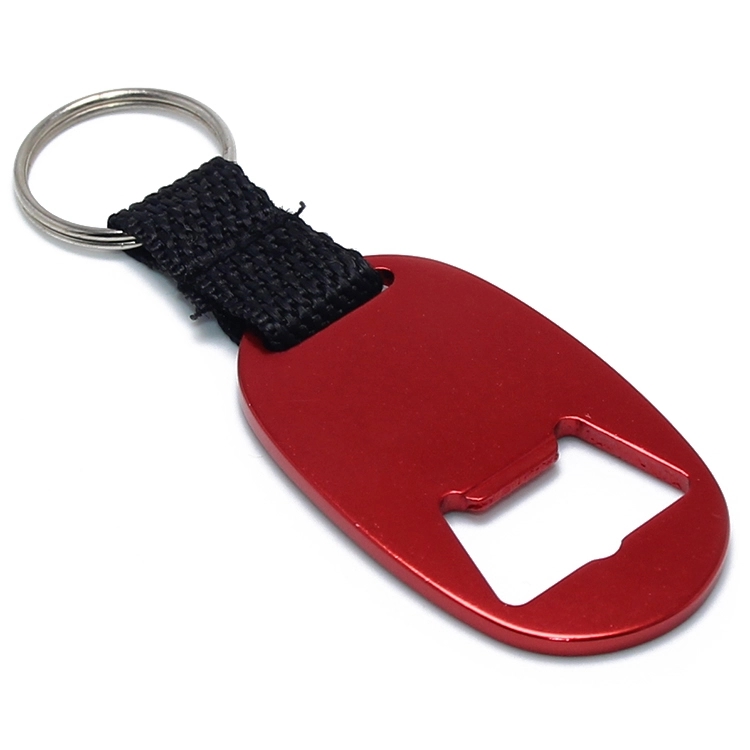 Oval Beer Bottle Opener Keychain 3